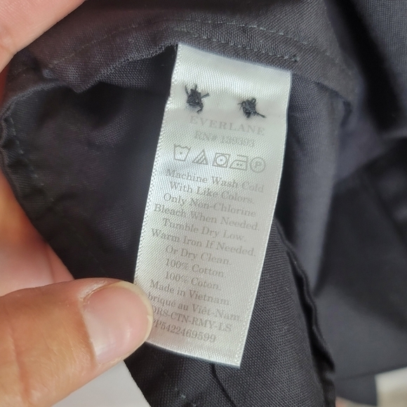 EVERLANE The Field Dress in Black, sz Medium - Picture 11 of 16